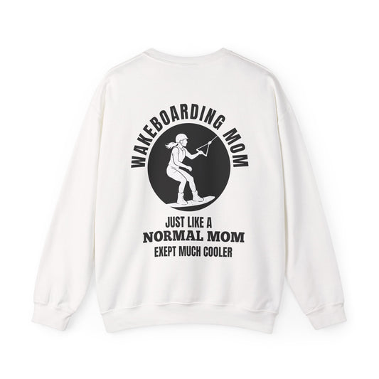 Frauen Sweatshirt "Wakeboarding Mom"