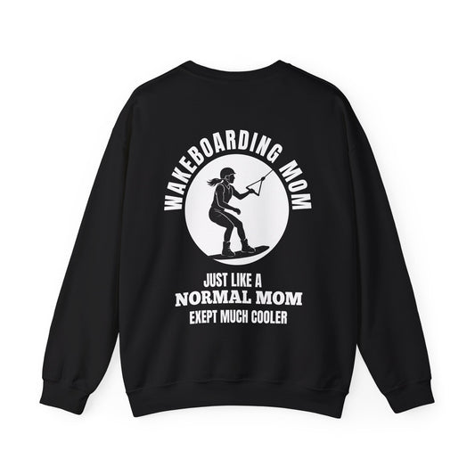 Frauen Sweatshirt "Wakeboarding Mom"