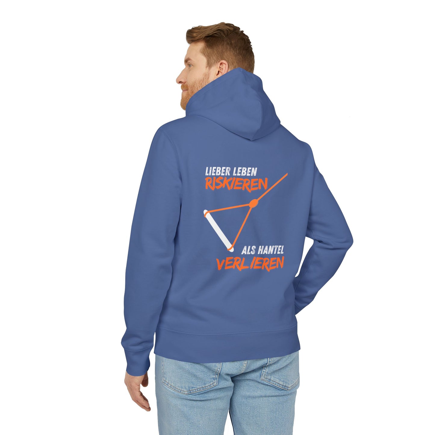 Community Hoodie "Lieber leben riskieren, als Hantel verlieren."