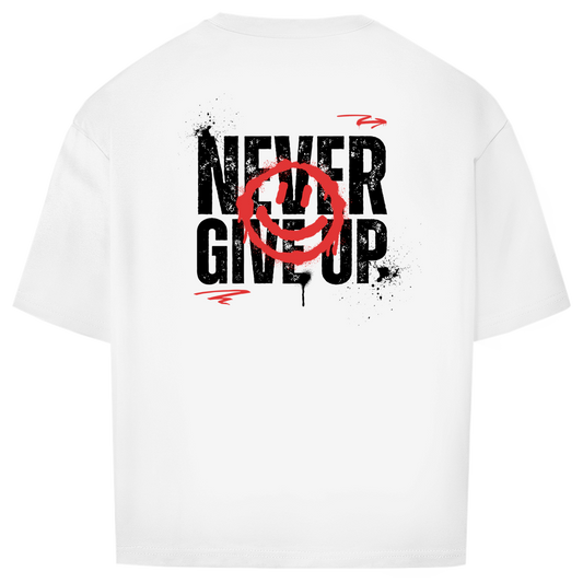 N'abandonne jamais - T-shirt oversize (unisexe)
