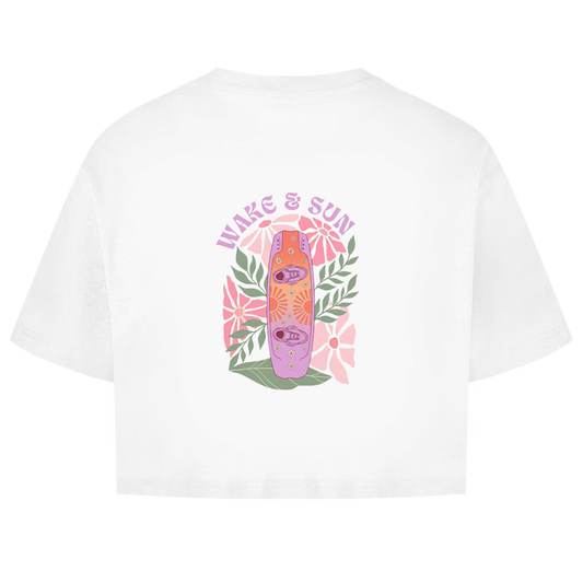 Wake & Sun - Oversize Crop Top (Damen)