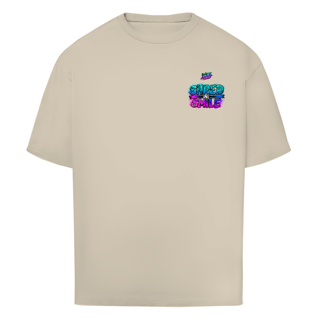 Shred 'N" Smile Wake Addict - Oversize T-Shirt (Unisex)