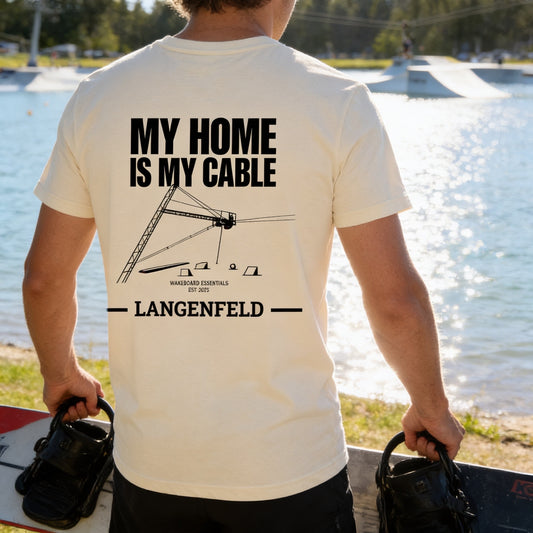 My Home ist My Cable - personalisierbares T-Shirt (Unisex)