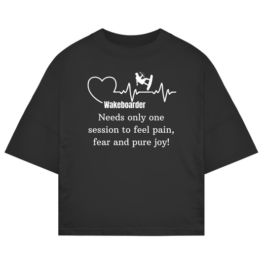 Wakeboard Oversize T-Shirt "Wakeboarder - All In One Session"