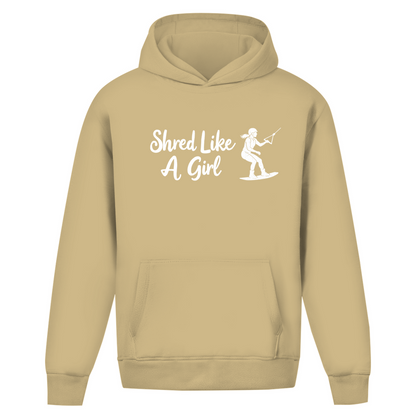 Oversize Hoodie "Shred Like A Girl"