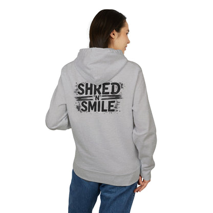 Premium Unisex Hoodie "SHRED 'N' SMILE"