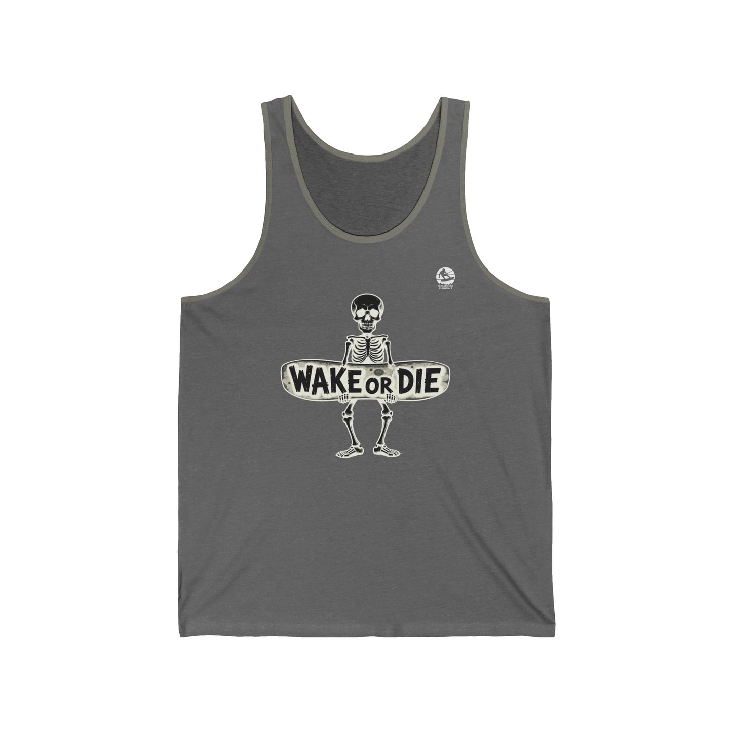 Herren Tank Top "WAKE OR DIE"