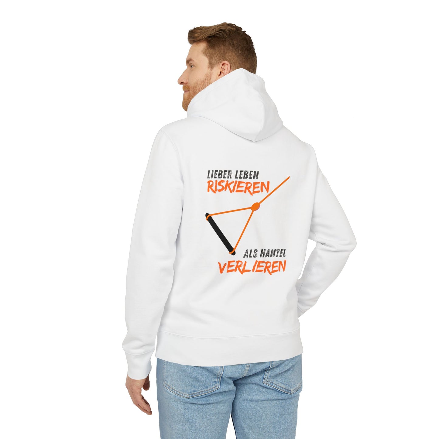 Community Hoodie "Lieber leben riskieren, als Hantel verlieren."
