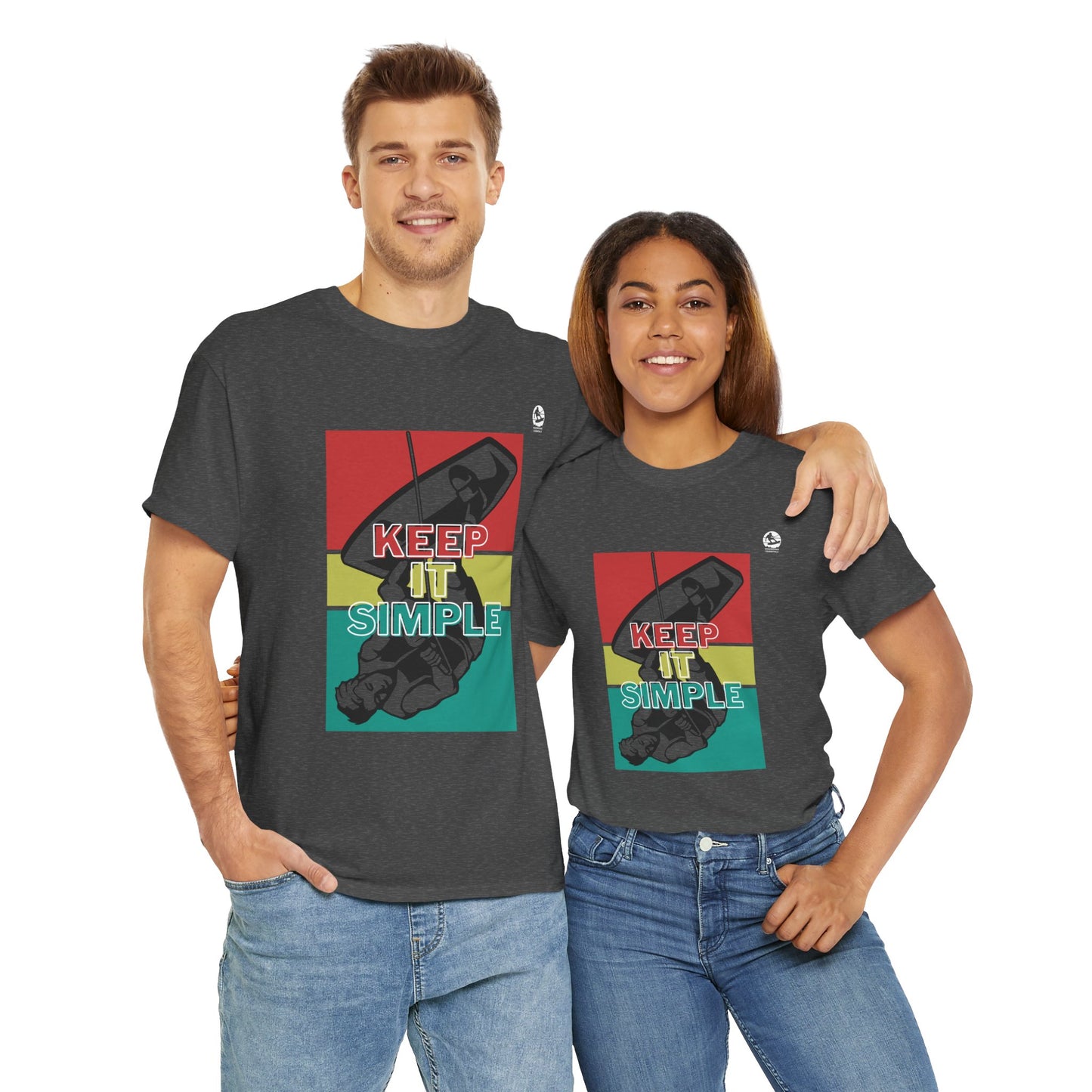 Unisex T-Shirt Wakeboarder - "Keep it Simple"