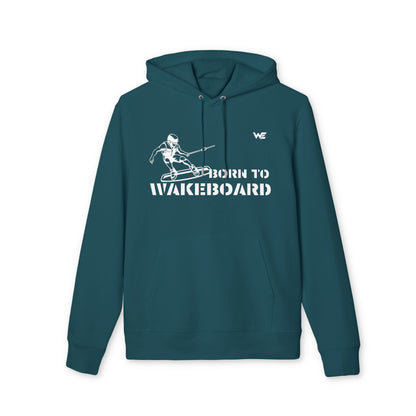 Unisex Hoodie "Born to Wakeboard"
