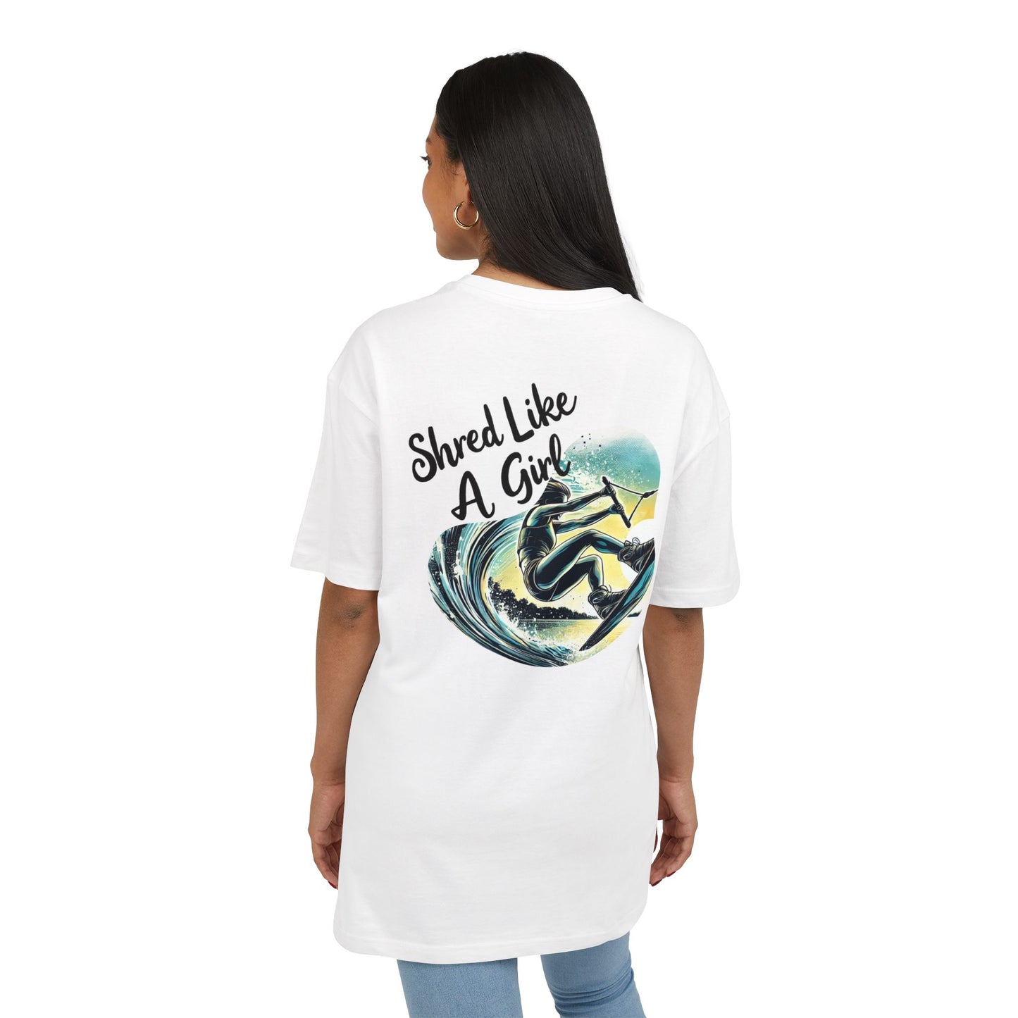 Oversize T-Shirt "Shred Like A Girl"