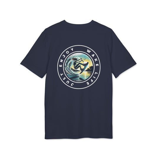 Bio-Baumwoll T-Shirt Wakeboarder – "Just Enjoy Wake Life"