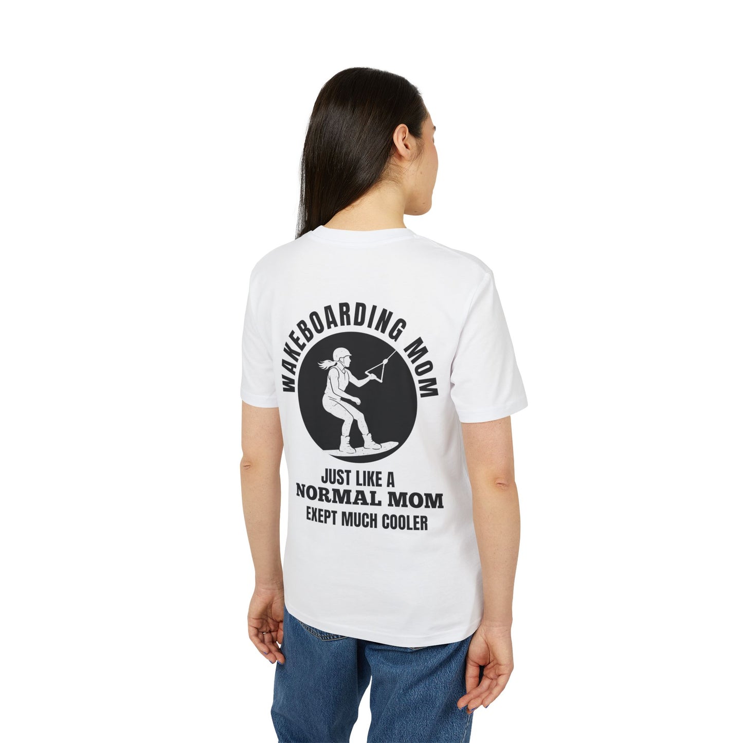 Frauen T-Shirt "Wakeboarding Mom"