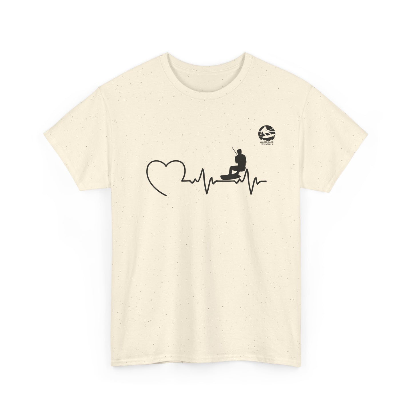 Wakeboard T-Shirt "Heartbeat" - Unisex T-Shirt für Wakeboarder