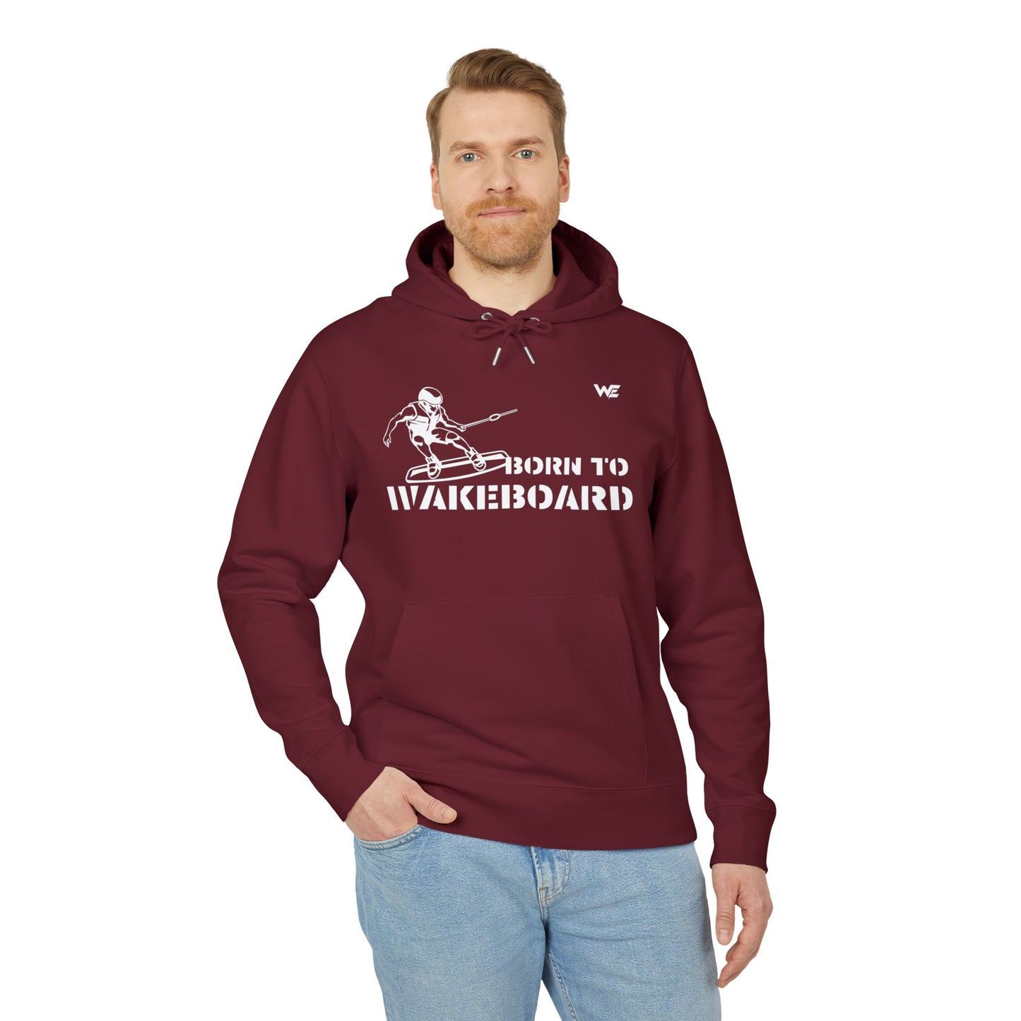 Unisex Hoodie "Born to Wakeboard"