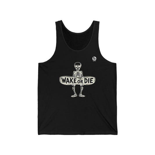 Herren Tank Top "WAKE OR DIE"