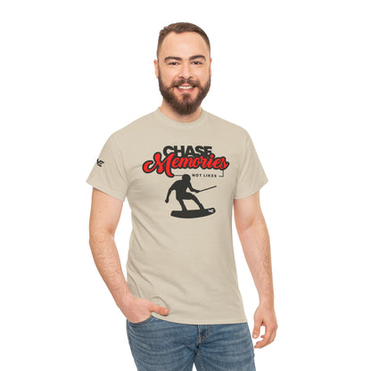 Unisex Wakeboard T-Shirt "Chase Memories - Not Likes"