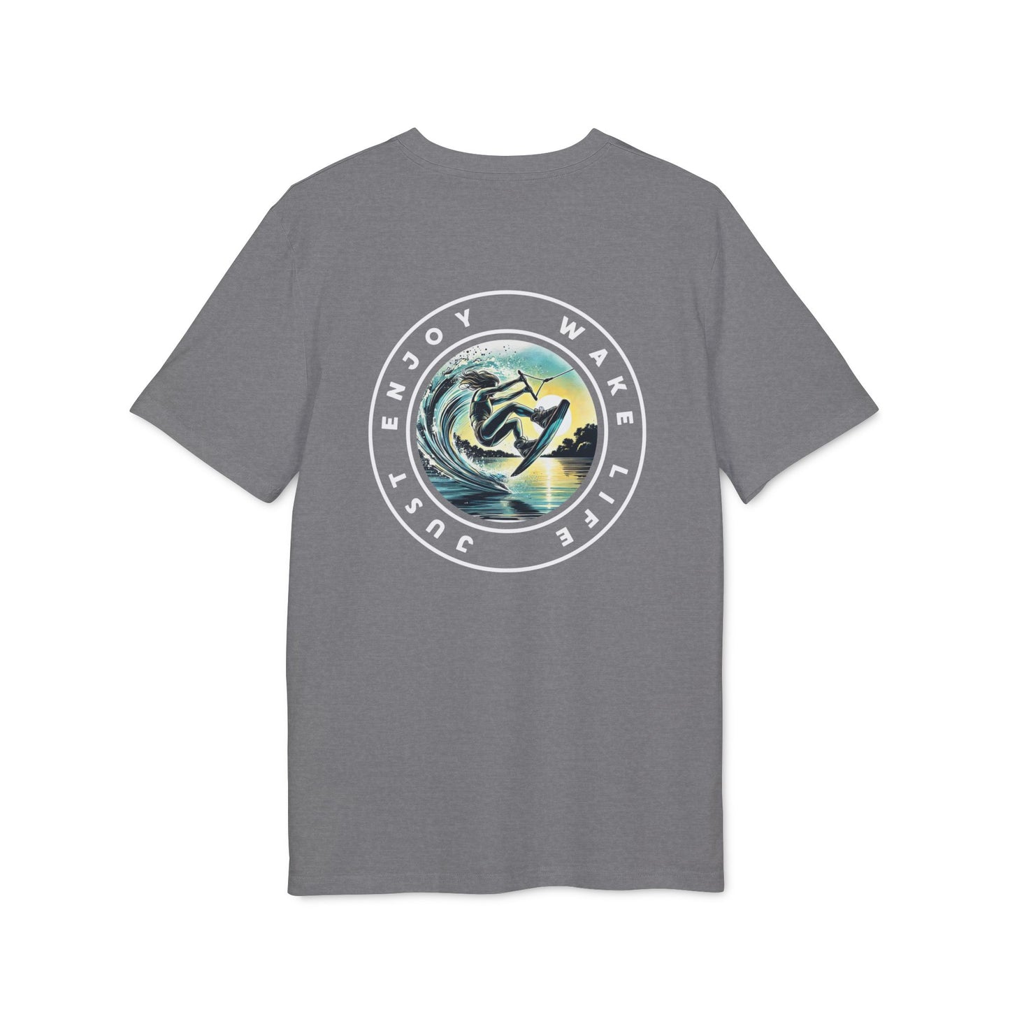 Bio-Baumwoll T-Shirt Wakeboarder – "Just Enjoy Wake Life"