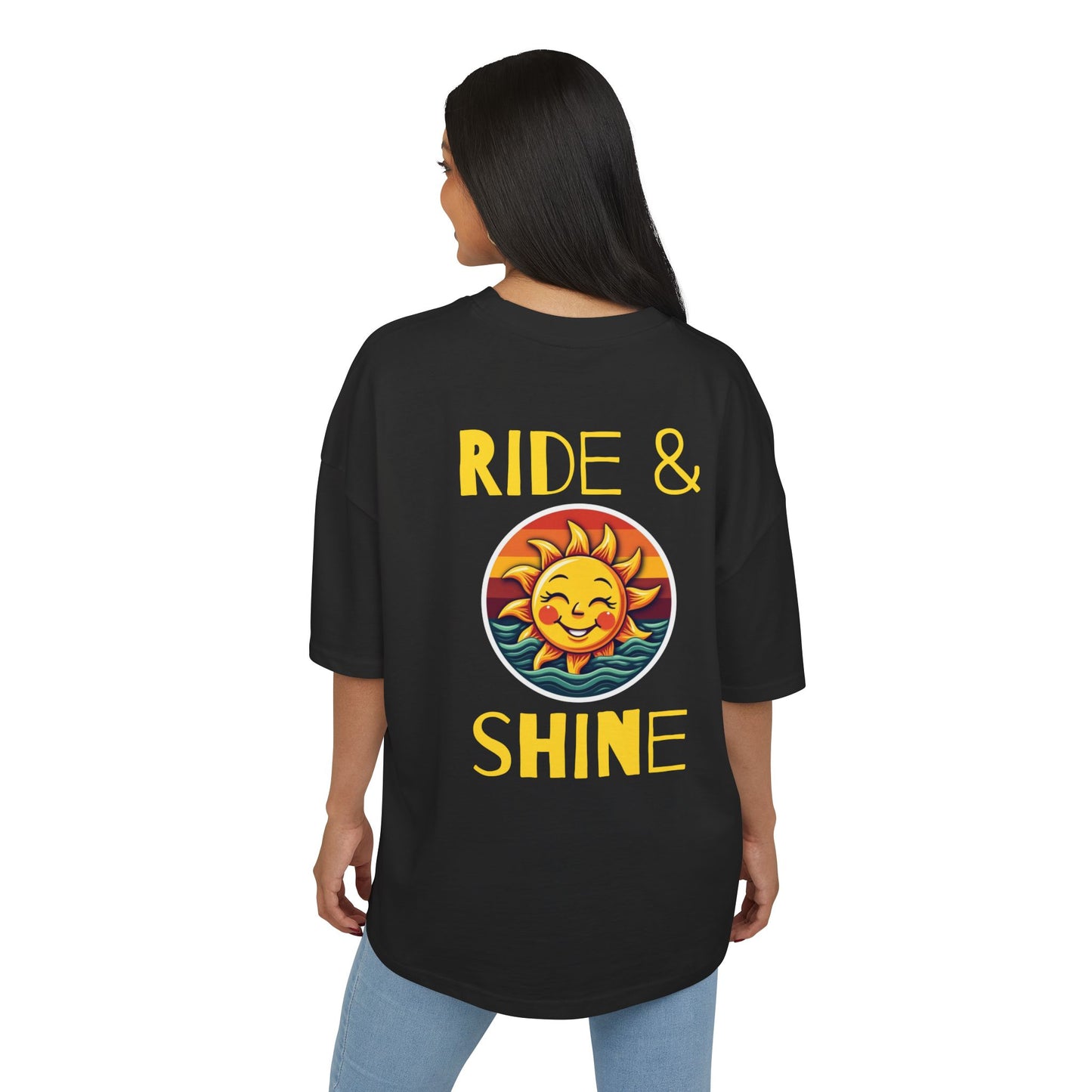 Oversize T-Shirt "Ride & Shine"