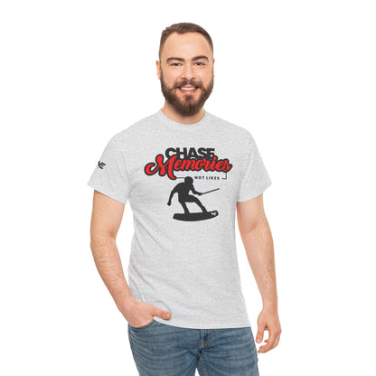 Unisex Wakeboard T-Shirt "Chase Memories - Not Likes"