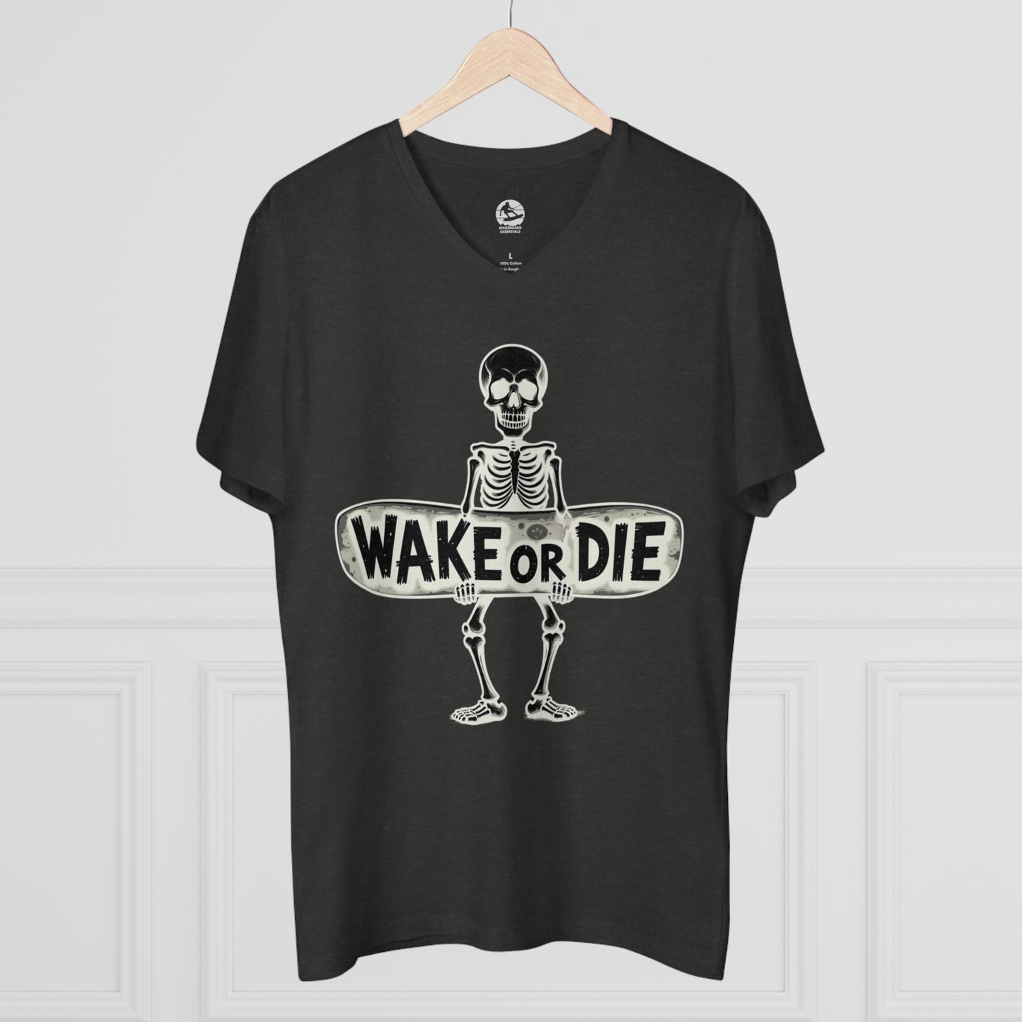 Herren Premium T-Shirt "WAKE OR DIE"