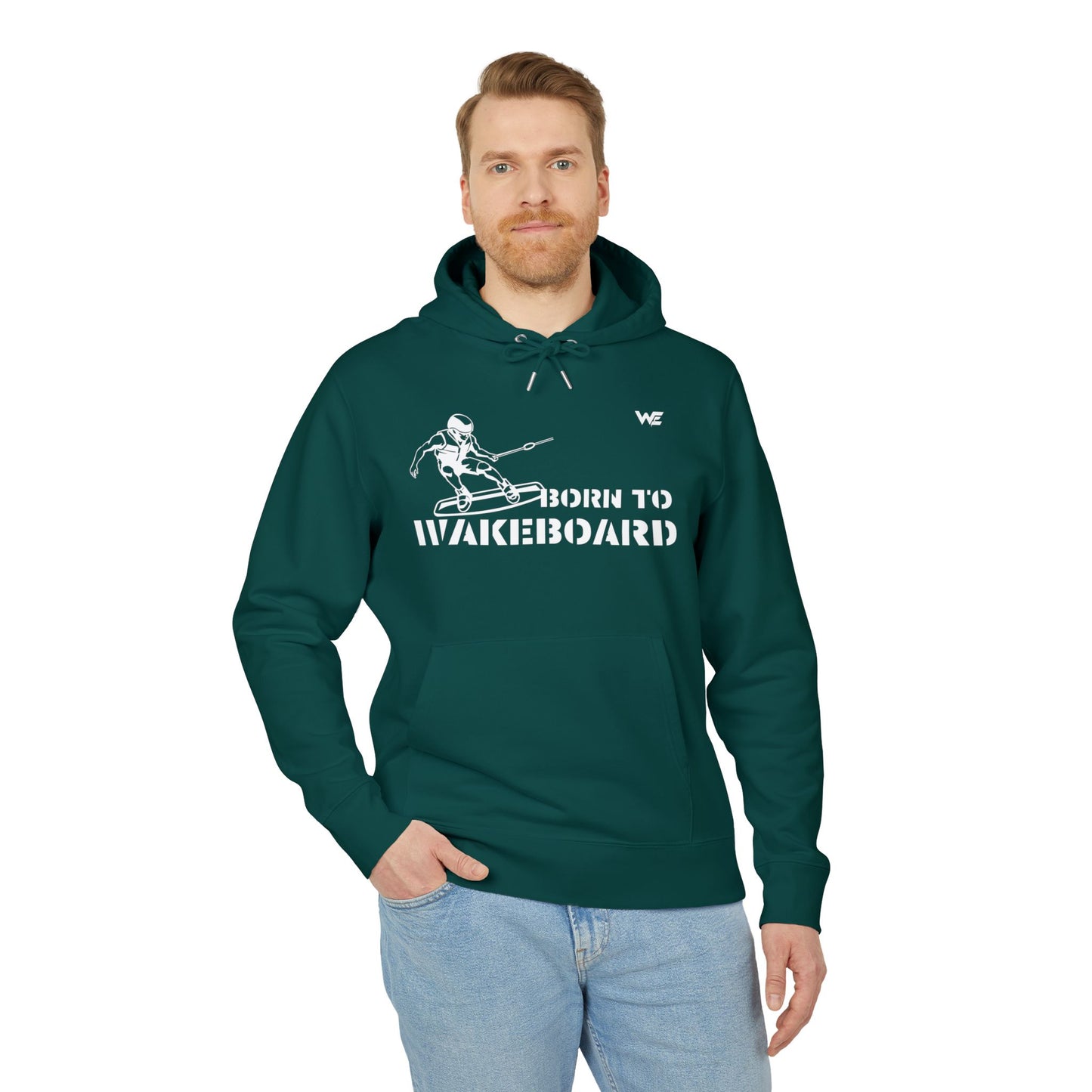 Unisex Hoodie "Born to Wakeboard"