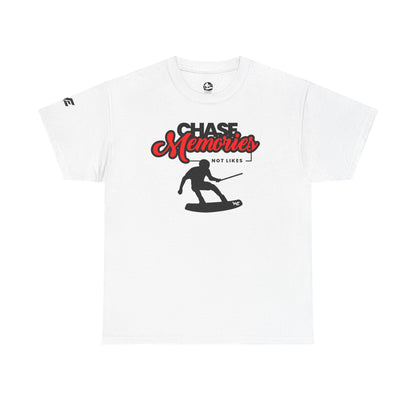 Unisex Wakeboard T-Shirt "Chase Memories - Not Likes"
