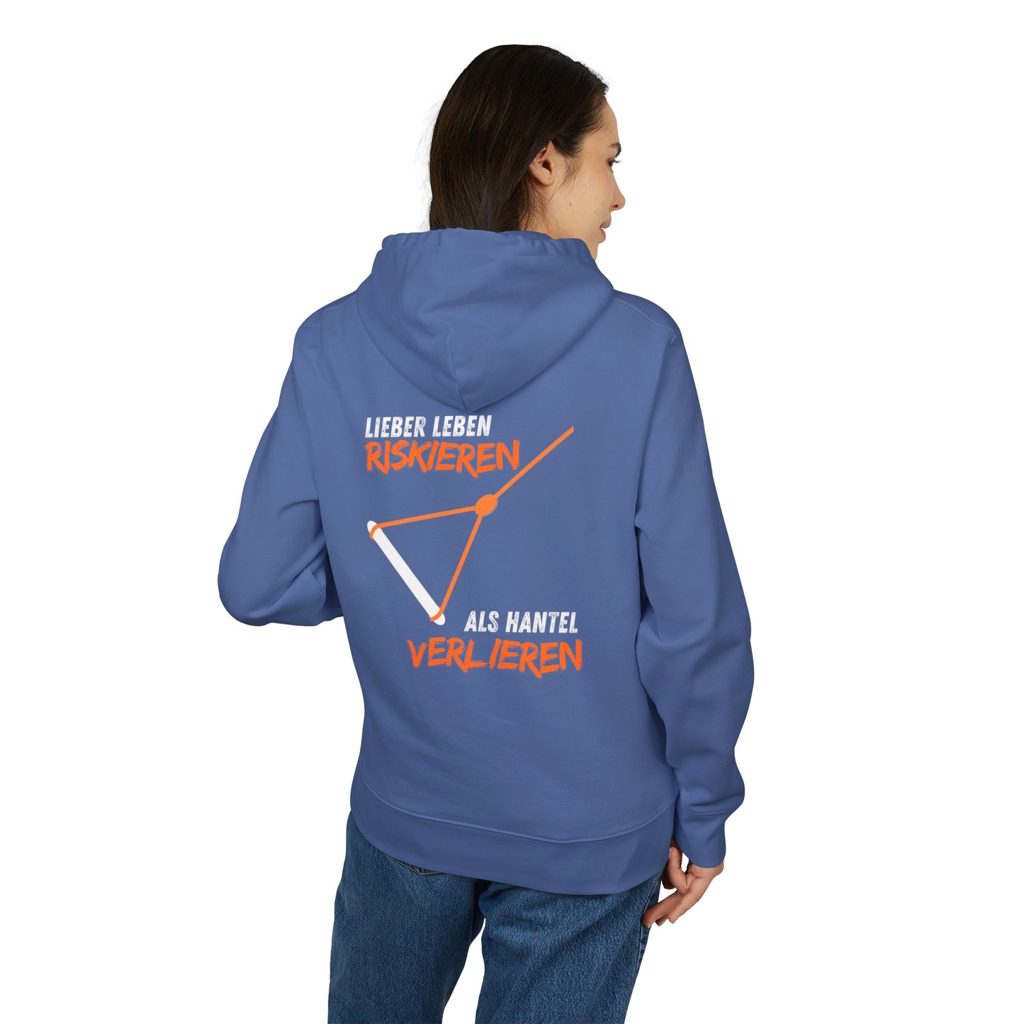 Community Hoodie "Lieber leben riskieren, als Hantel verlieren."