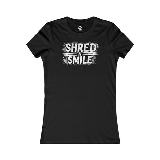 Damen T-Shirt "SHRED 'N" SMILE"