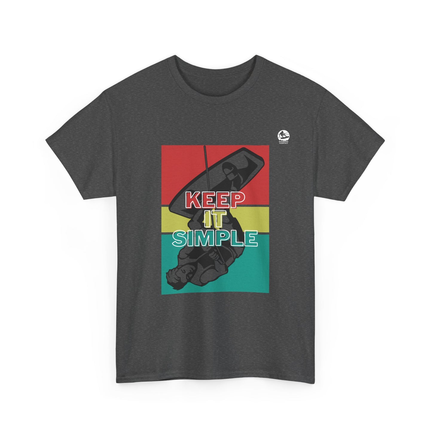 Unisex T-Shirt Wakeboarder - "Keep it Simple"