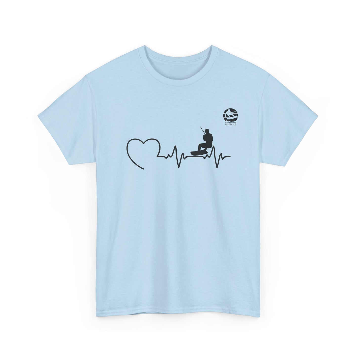 Wakeboard T-Shirt "Heartbeat" - Unisex T-Shirt für Wakeboarder