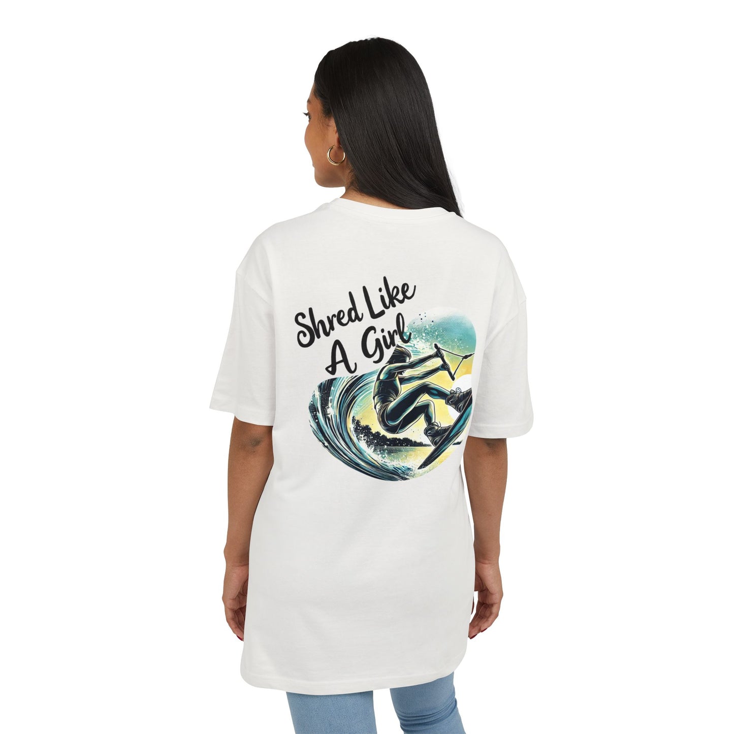 Oversize T-Shirt "Shred Like A Girl"