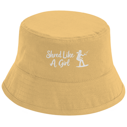 Fischerhut "Shred Like A Girl"