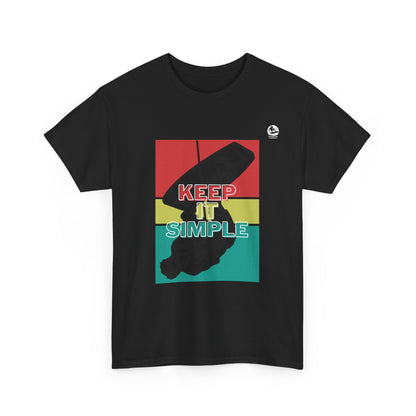Unisex T-Shirt Wakeboarder - "Keep it Simple"