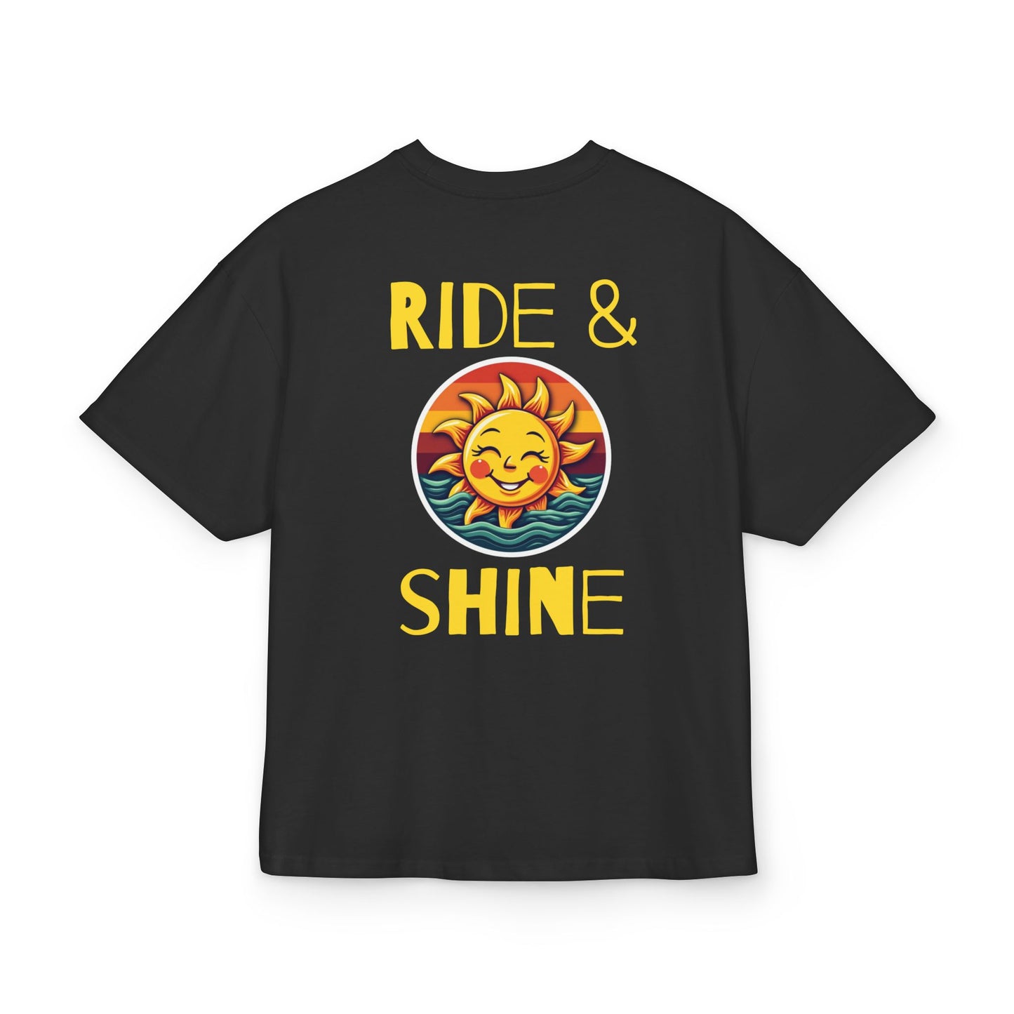 Oversize T-Shirt "Ride & Shine"
