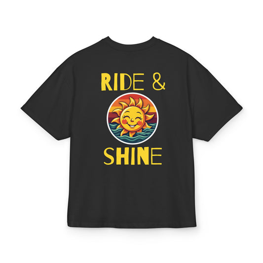 Oversize T-Shirt "Ride & Shine"