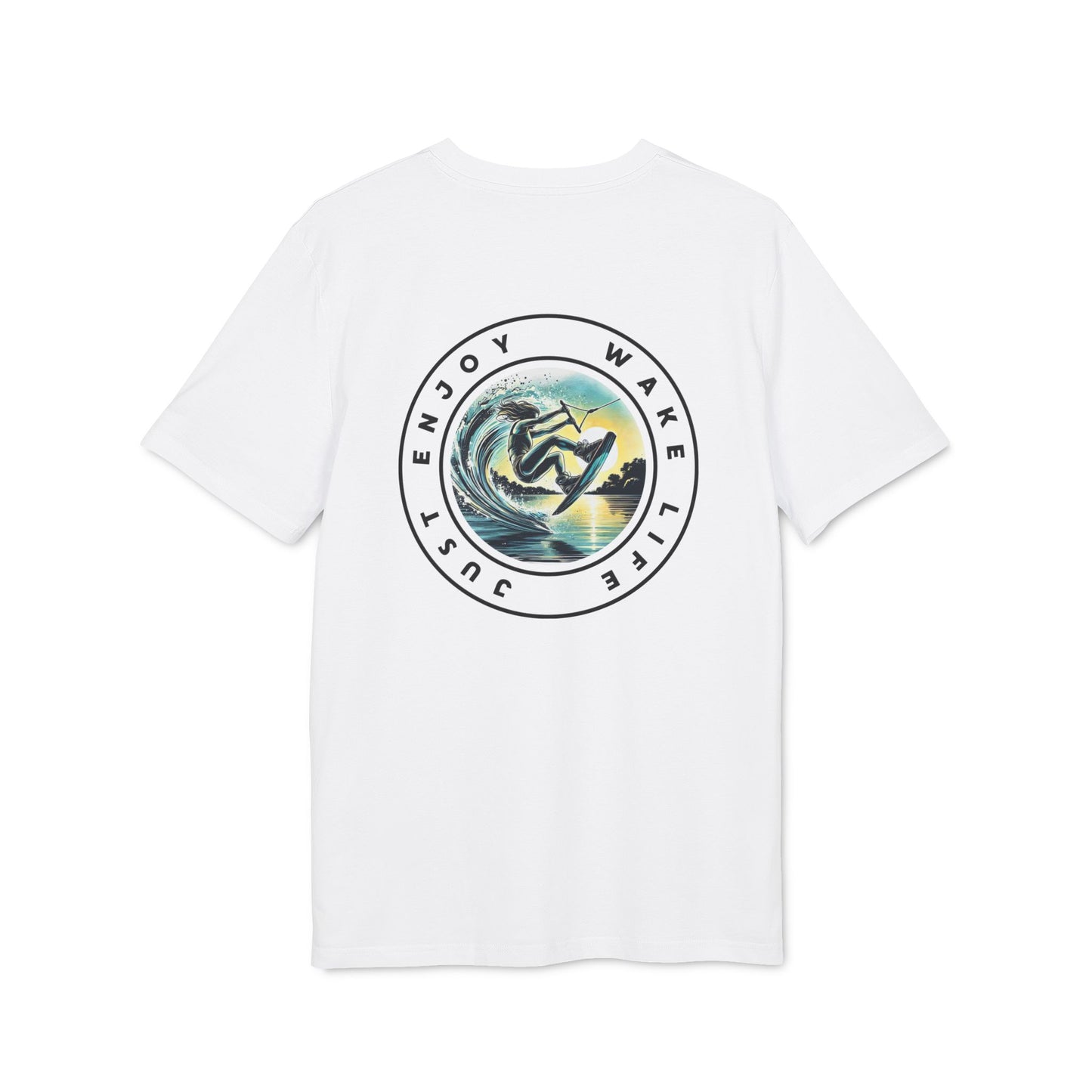 Bio-Baumwoll T-Shirt Wakeboarder – "Just Enjoy Wake Life"