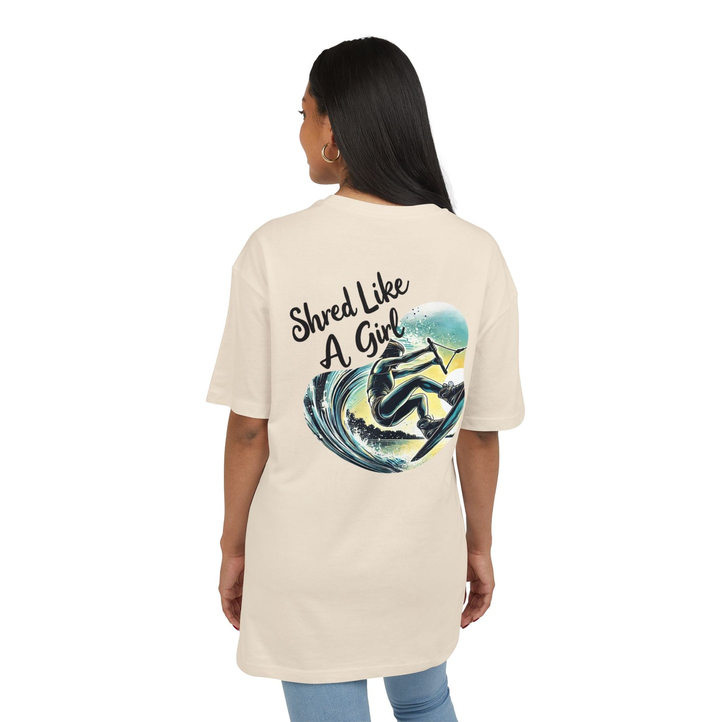 Oversize T-Shirt "Shred Like A Girl"
