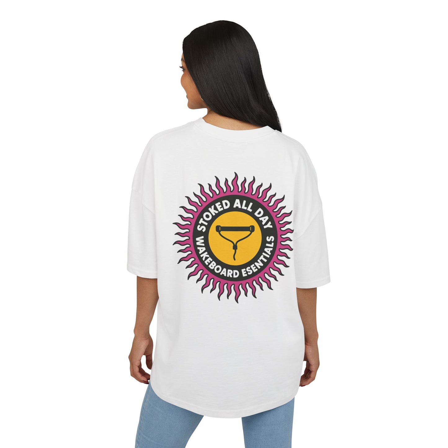 Premium Oversize T-Shirt "Stoked All Day"