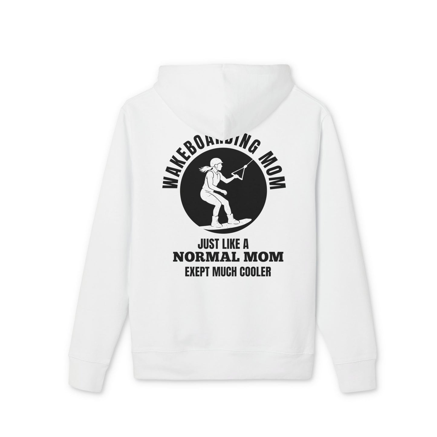 Frauen Hoodie "Wakeboarding Mom"