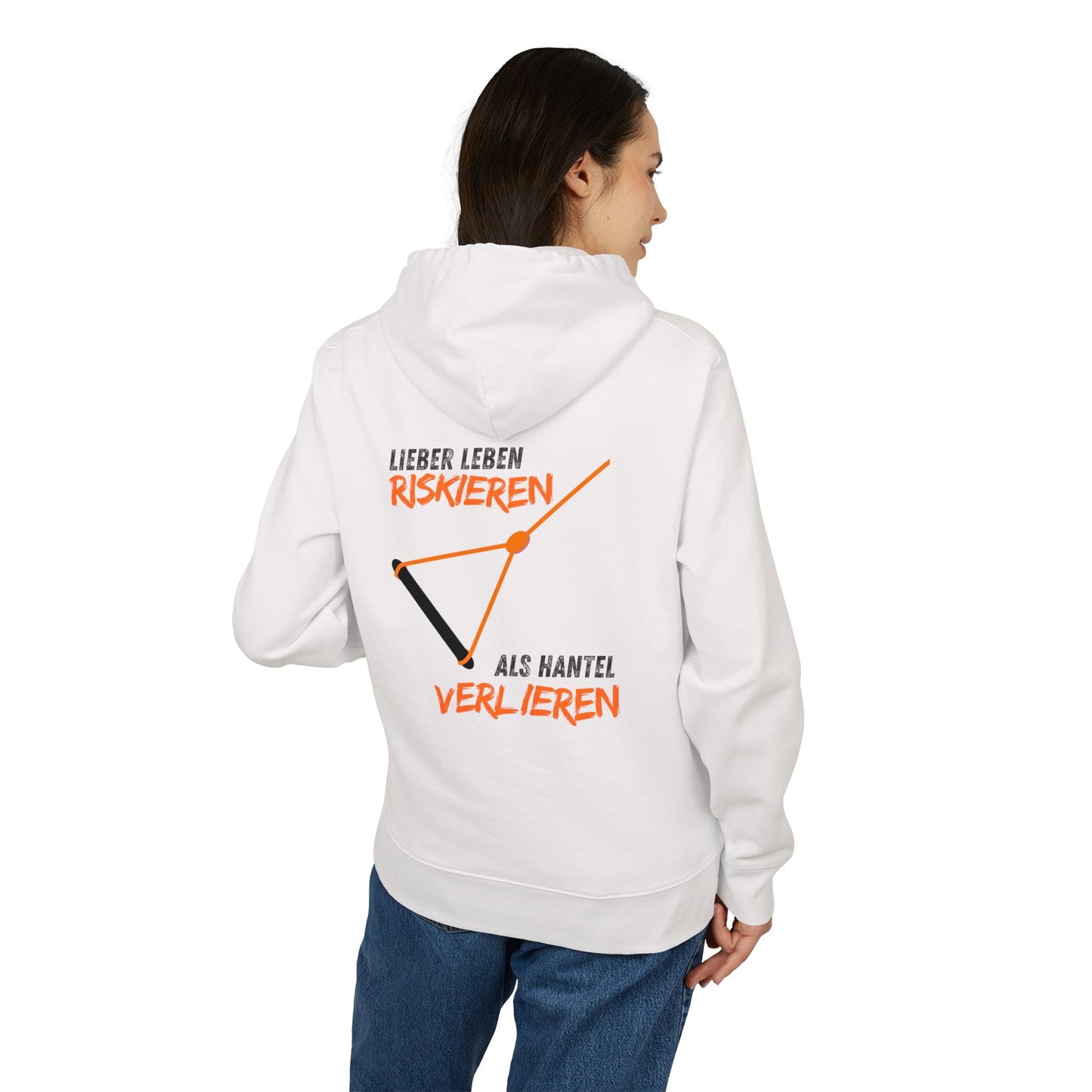 Community Hoodie "Lieber leben riskieren, als Hantel verlieren."