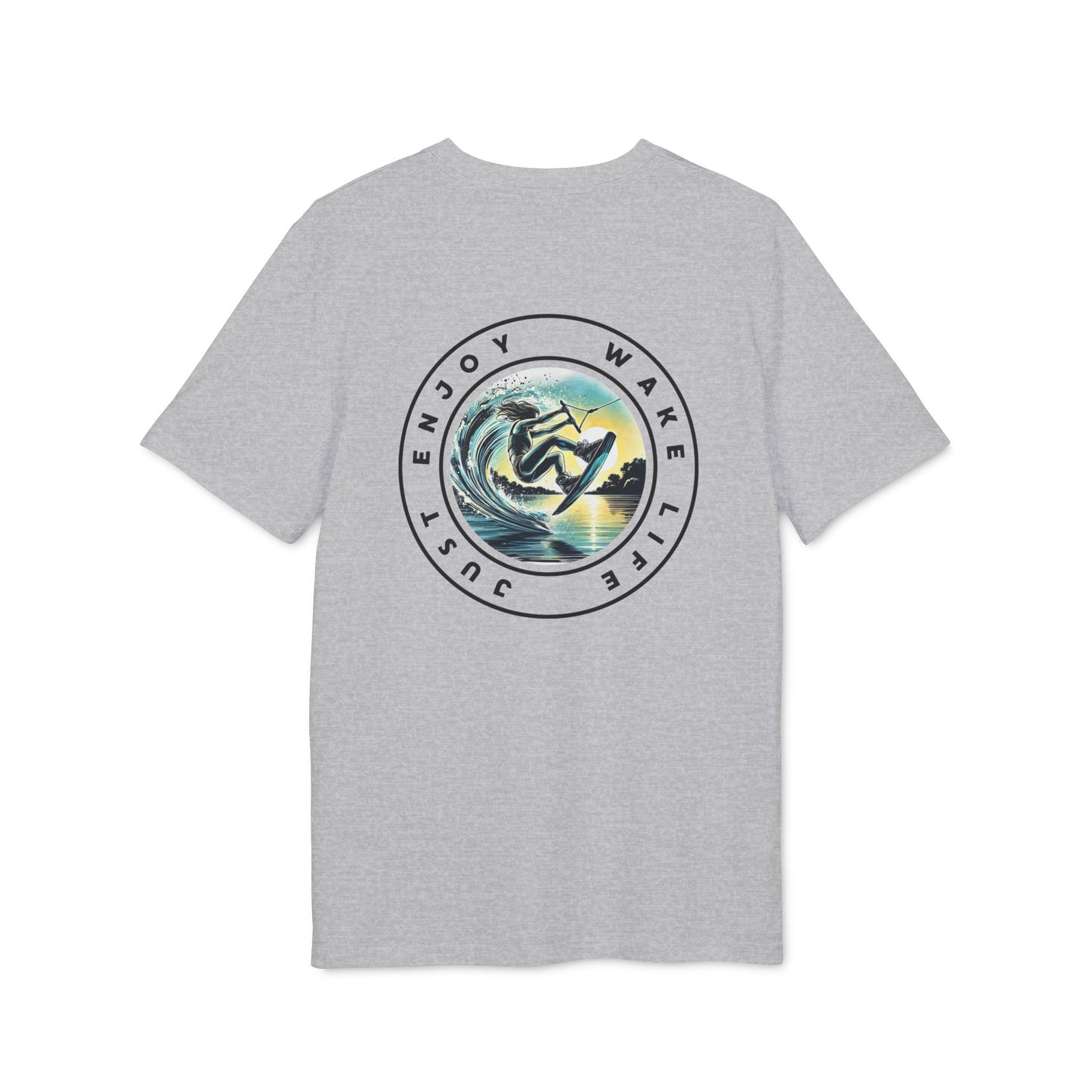Bio-Baumwoll T-Shirt Wakeboarder – "Just Enjoy Wake Life"
