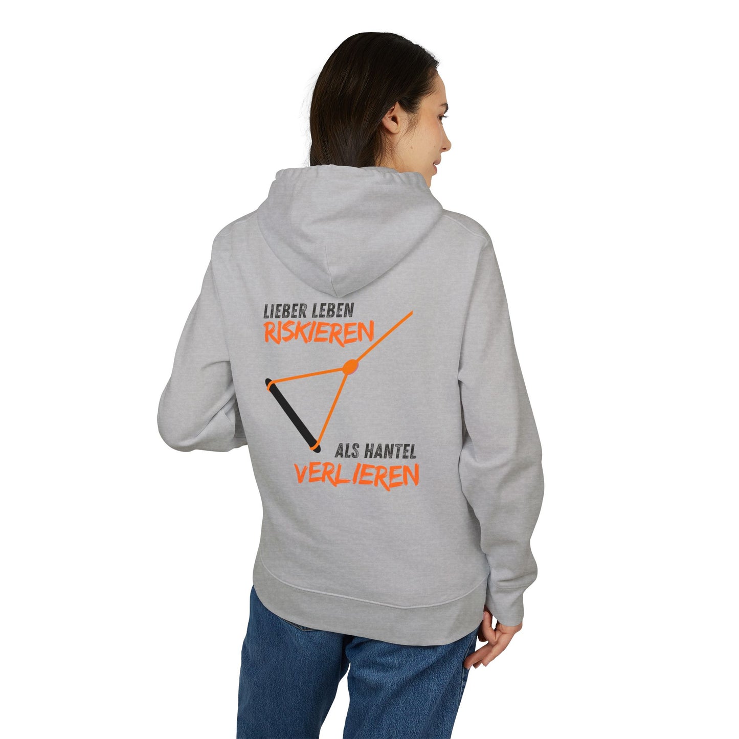 Community Hoodie "Lieber leben riskieren, als Hantel verlieren."
