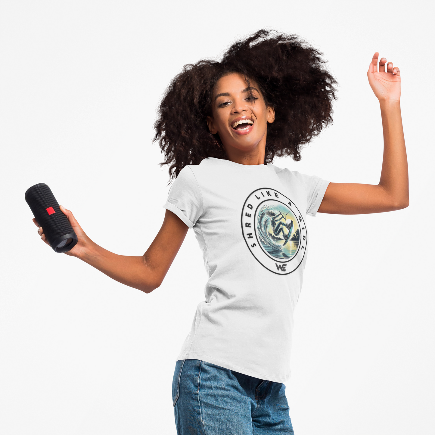 Damen T-Shirt "Shred Like A Girl"