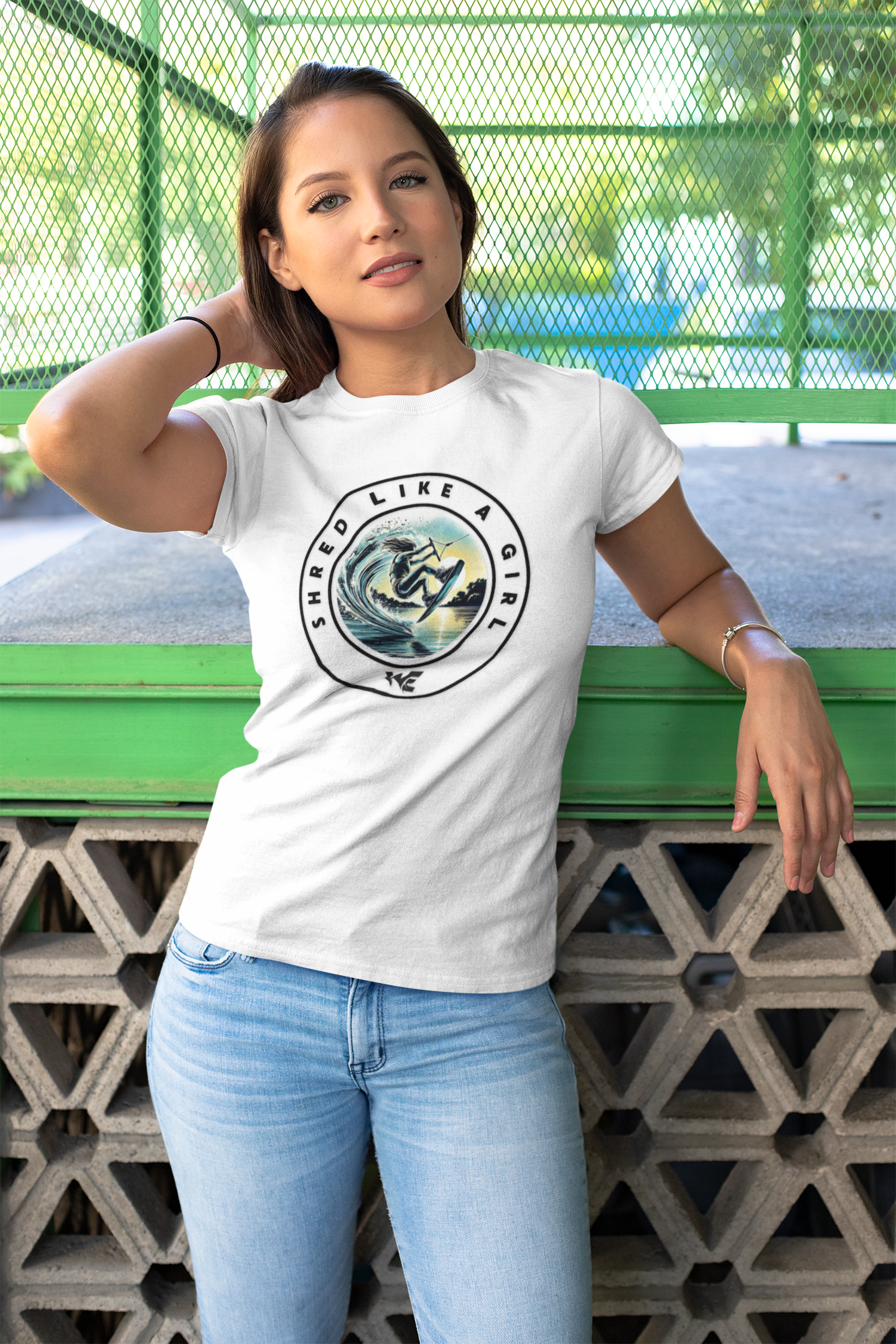 Damen T-Shirt "Shred Like A Girl"