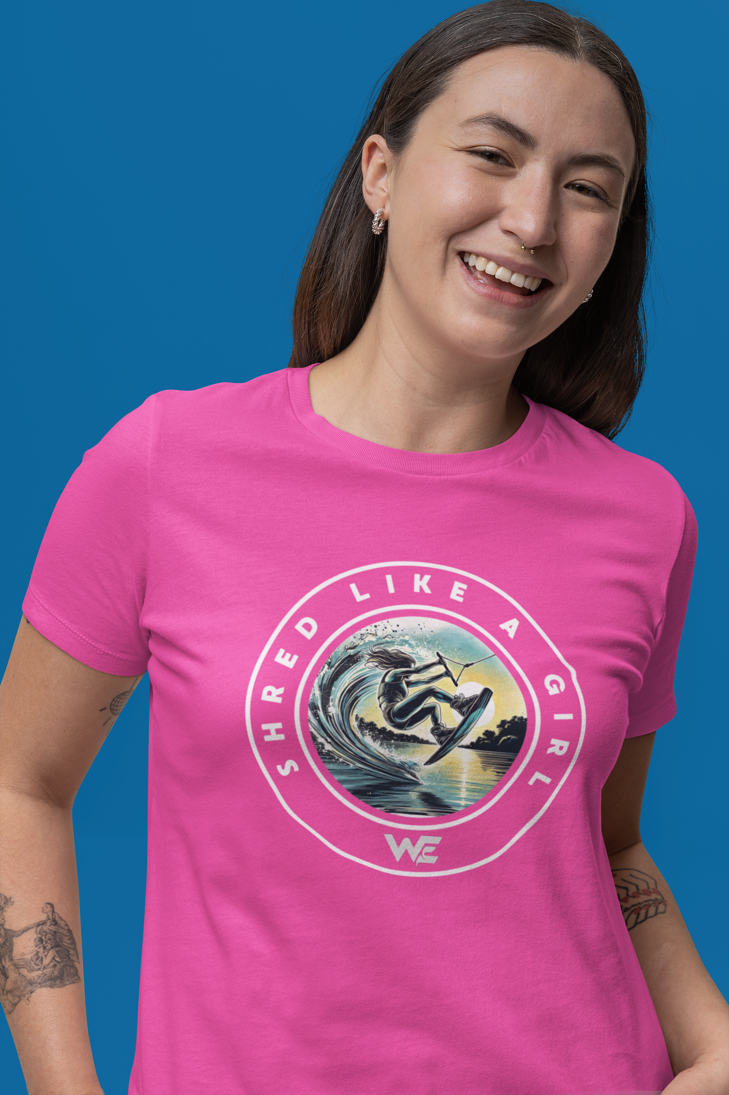 Damen T-Shirt "Shred Like A Girl"