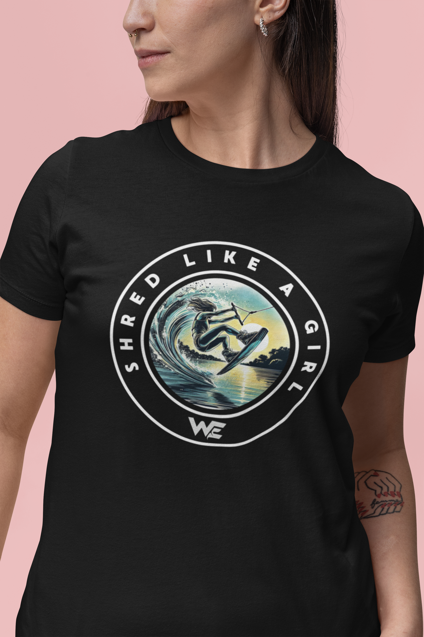 Damen T-Shirt "Shred Like A Girl"