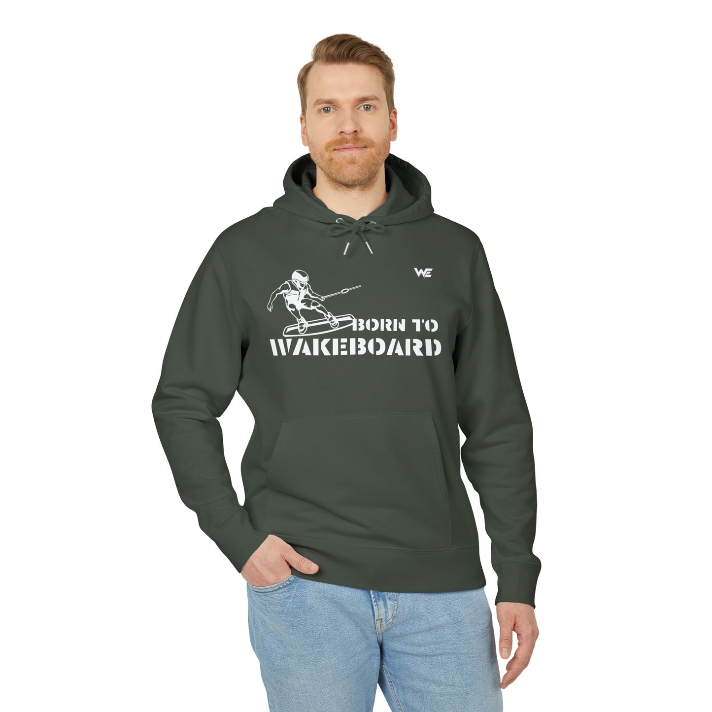 Unisex Hoodie "Born to Wakeboard"