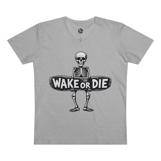 Herren Premium T-Shirt "WAKE OR DIE"