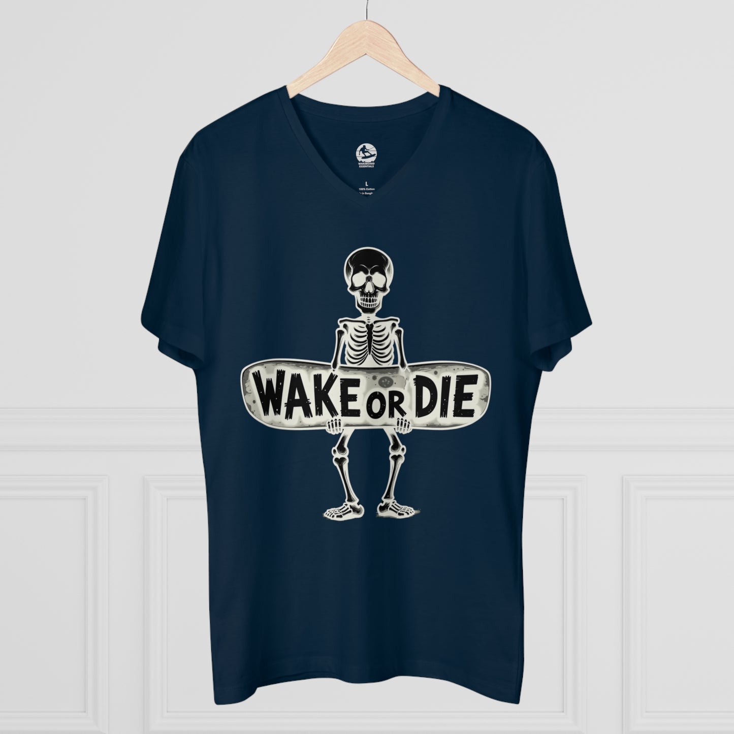 Herren Premium T-Shirt "WAKE OR DIE"